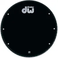 DW Drums DW Bass Drum Head Ebony 20"