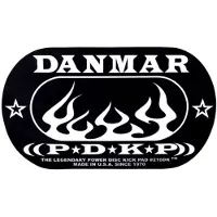Danmar Double Bass Drum Impact Pad (Flame)