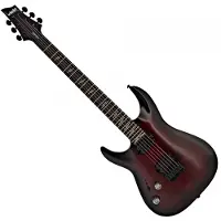 Schecter Omen Elite-6 Left Handed Black Cherry Burst