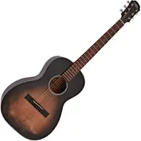 Aria -131DP Delta Player Parlour akustisk gitar Muddy Brown