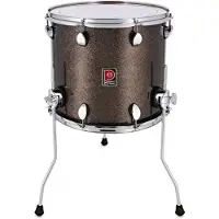 Premier Elite 16" x 16" Gulv-tom Gunmetal Sparkle