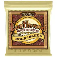 Ernie Ball Earthwood 2008 80/20 Bronze Rock & Blues Set 10-52
