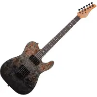 Schecter PT Standard Burl Black Fade Burst