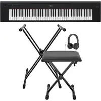 Yamaha Piaggero NP35 Portable Keyboard Package Black