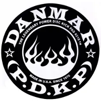 Danmar Bass Drum Impact Pad (Flame)