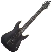 Schecter Demon-7 7 String Aged Black Satin