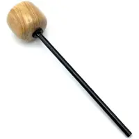 Danmar Clear Hardwood Bass Drum Beater Black Shaft