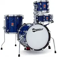 Premier Artist Heritage 16" 4-stk Sargpakke Blue Pearl