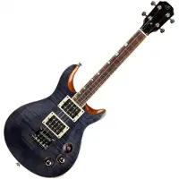 Flight Vanguard Tenor Electric Ukulele Trans Black