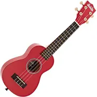 Kala Ukadelic Soprano Ukulele Cherry Bomb Red
