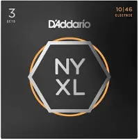 Daddario NYXL1046-3P Electric Guitar Strings .010 - .046 3 Pack