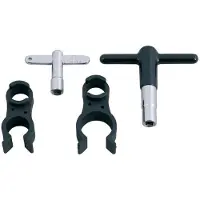 DW Drums DW Hi-Torq Steel Drum Key & Standard Key with Clip Holders