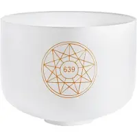 Meinl Solfeggio Crystal Singing Bowl 10" Fa 639 Hz Note D#4
