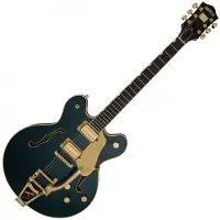 Gretsch Broadkaster LX Center Block with String-Thru Bigsby and Gold Hardware Cadillac Green