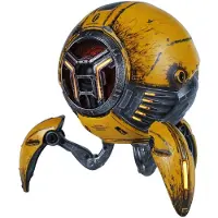 Gravastar Mars Pro V2 Bluetooth Speaker War Damaged Yellow