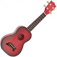 Kala Makala Dolphin Soprano Ukulele Red Burst