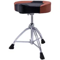 Mapex T855BR Saddle-Style Breathable Drum Throne Brown Leatherette