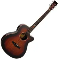 Tanglewood TWX4CEK Koa Winterleaf Exotic Electro Acoustic Autumn Burst Gloss