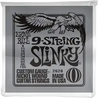 Ernie Ball 2628 Slinky Nickel Wound 9 String Set 9-105