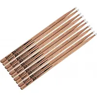 Premier 5A American Hickory Trommestikker Nylontupp 5-Pars Pakke