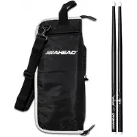 Ahead Deluxe Stick Bag & Lars Ulrich Scary Guy Sticks Black/Grey