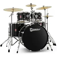 Premier Revolution 22" 5-stk Trommesett Svart