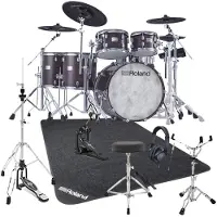 Roland TD716 V-Drums Electronic Drum Kit with DW Accessories