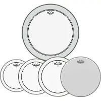 Remo Pinstripe Complete Pack - 10 12 14" Heads w/20 P3 + Free 14 Ambassador