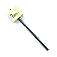 Danmar Zoro Bass Drum Pedal Beater White Felt Square Black Shaft