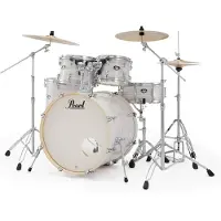 Pearl Export 22 USA Fusion Drum Kit Slipstream White