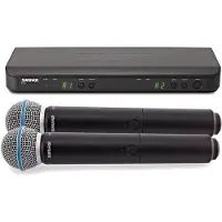 Shure BLX288/B58-S8 Dual Handheld Wireless Microphone System