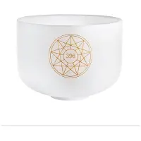 Meinl Solfeggio Crystal Singing Bowl 10" Ut 396 Hz Note G4
