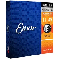 Elixir 12102 NANOWEB Medium Strings 11-49