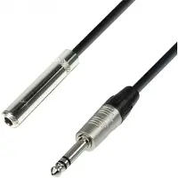 Adam hall 4 STAR Rean Balanced 1/4" TRS Jack Extension Cable 3m