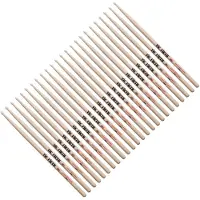 Vic Firth 5AN Nylon Tip Hickory Drumsticks 8 Pair Value Bundle