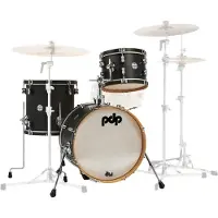 PDP Concept Classic Wood Hoop 18/12/14 Ebony Stain