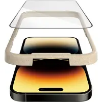 PanzerGlass | Ultra-Wide Fit - Skjermbeskytter til mobiltelefoner - Krystallklar | Apple iPhone 14 Pro