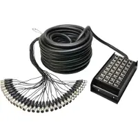 Adam hall Multicore With Stage Box 24/8 30m