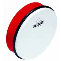 Nino Percussion by Meinl NINO4R 6 Inch ABS Hand Drum Red