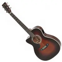 Sigma OMTC-1EL-SB Electro Acoustic Left Handed Sunburst