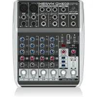 Behringer XENYX QX602MP3 6-Input Mikser med MP3-Spiller