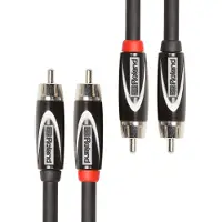 Roland Dobbel RCA - Dobbel RCA Kabel for Sammenkobling 5 fot/15 m