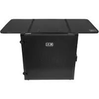 UDG FlightCase Fold Out DJ Table + (Wheels) - Black MK2