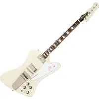 Epiphone 1963 Firebird V Maestro Vibrola Reissue Polaris White