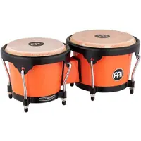 Meinl Journey Series Molded ABS Bongo Electric Coral