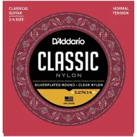 D'addario And Co EJ27N 3/4 Student Nylon Fractional Normal Tension