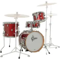 Gretsch drums Gretsch Catalina Club 18" 4pc Shell Pack Dark Cherry Sparkle