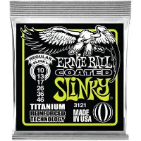 Ernie Ball 3121 Regular Slinky Coated Titanium Set 10-46
