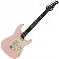 Schecter USA Nick Johnston Traditional Wembley Atomic Pink