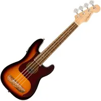 Fender Fullerton Precision Bass Ukulele 3-Color Sunburst